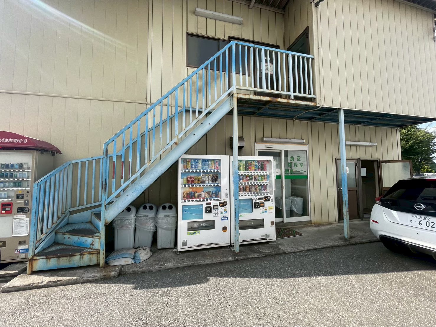 施工前：外部鉄骨階段 塗装・錆止め工事